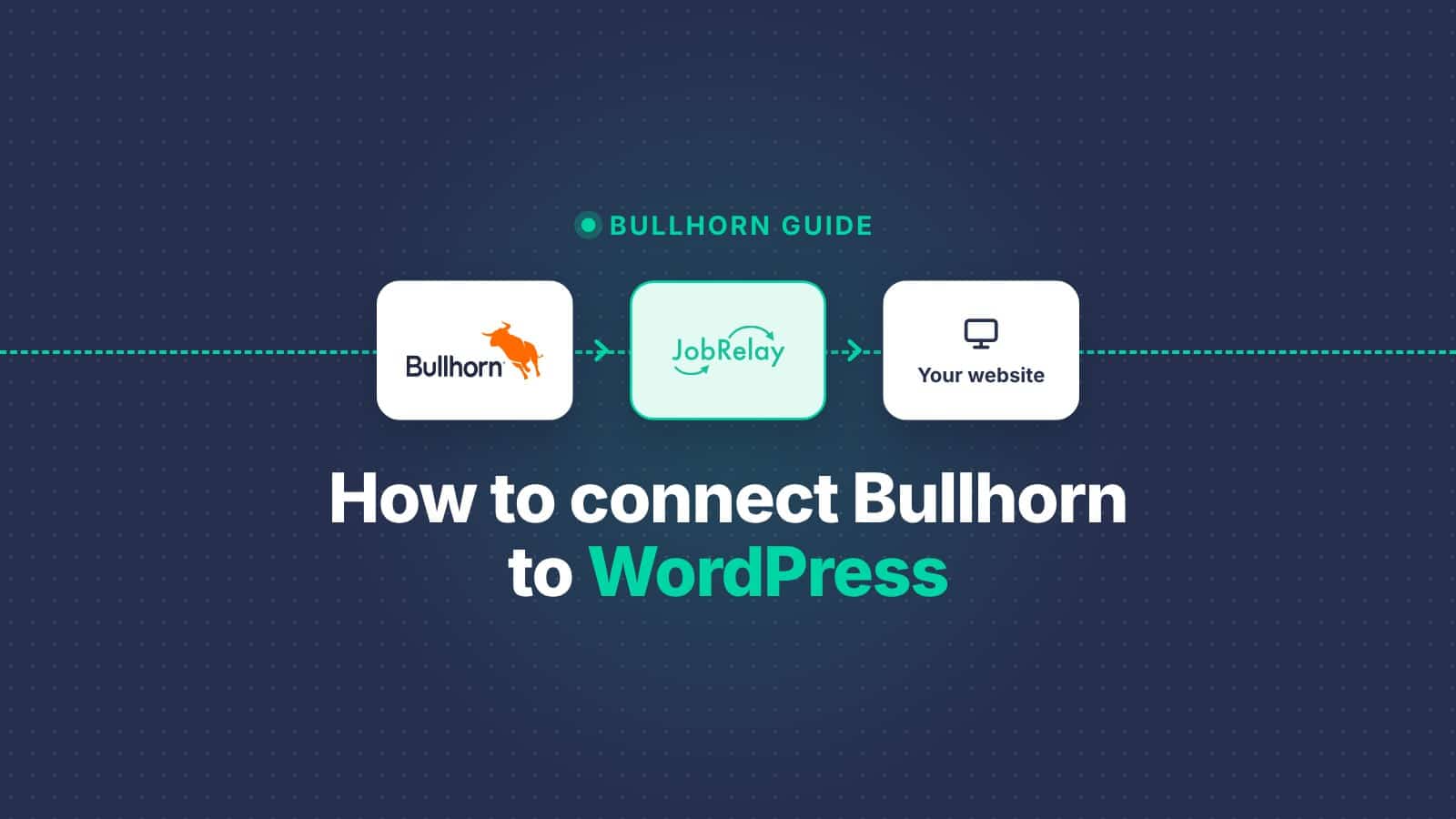 Bullhorn website integration: how to connect Bullhorn to WordPress